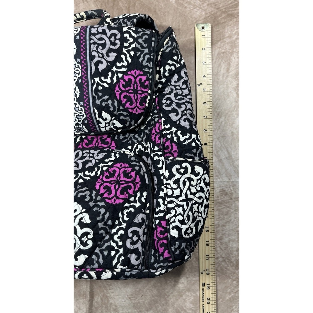 Pink Black And Grey Backpack/book Bag - Picture 6 of 8